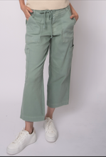 Load image into Gallery viewer, Julie Stretch Cargo Jeans - Petal Pink - Ivy Green (Style: 43W033SO)
