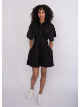 Load image into Gallery viewer, Lorine Mini Dress - Black (Style #57WD204SO)
