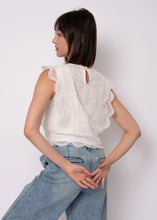 Load image into Gallery viewer, Meriane Sleeveless Top- Natural (Style:57W224S)
