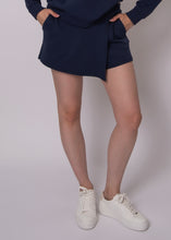 Load image into Gallery viewer, Starry Soft Knit Pull On Skort - Sea Blue (style: 43T041SO)
