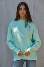 Load image into Gallery viewer, Riley Sweater - Salmon Pink - Creamy Mint - Dusty Lilac - Lemon Yellow
