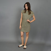 Load image into Gallery viewer, River Ruched Dress - Olive
