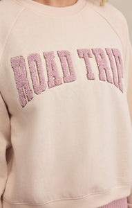 Howdy Road Trip Sweatshirt - Crystal