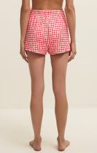 Load image into Gallery viewer, Rosie Gingham Shorts - Kiss Me Red
