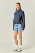 Load image into Gallery viewer, Lightweight Bomber Jacket - Navy (Style #SS1100J)
