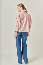 Load image into Gallery viewer, Carmen Ruffle Detail Blouse - Pink
