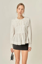 Load image into Gallery viewer, Bow Detail Poplin Blouse - White (Style SS1909T)
