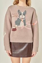 Load image into Gallery viewer, French Bulldog Sweater - Taupe (Style SS2038T)
