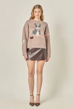 Load image into Gallery viewer, French Bulldog Sweater - Taupe (Style SS2038T)
