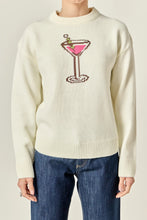 Load image into Gallery viewer, Cocktail Sweater - Cream (Style SS2124T)
