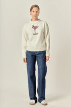 Load image into Gallery viewer, Cocktail Sweater - Cream (Style SS2124T)
