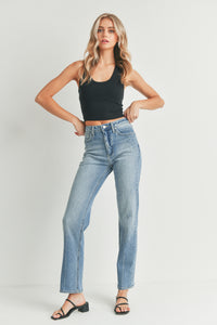 Everything Straight Jeans - Light Denim - BP373J