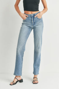 Everything Straight Jeans - Light Denim - BP373J