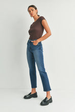 Load image into Gallery viewer, Classic Straight Jeans - Dark Denim (BP448J)
