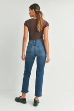 Load image into Gallery viewer, Classic Straight Jeans - Dark Denim (BP448J)
