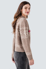 Load image into Gallery viewer, Nayeli Cardigan - Beige/Cream/Brown/Red (Style: #77S8414S)
