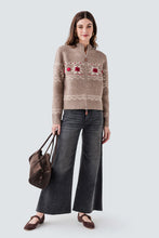 Load image into Gallery viewer, Nayeli Cardigan - Beige/Cream/Brown/Red (Style: #77S8414S)
