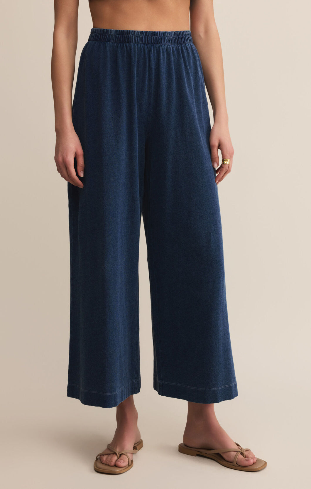 Scout Jersey Denim Pants - Dk Denim
