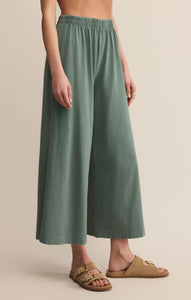 Scout Jersey Flare Pants - Hunter Green