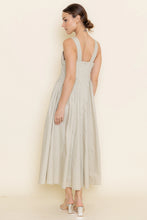 Load image into Gallery viewer, Shirring Midi Dress - Khaki Green

