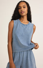 Load image into Gallery viewer, Sloan Jersey Denim Muscle Shirt - Med Indigo
