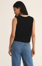 Load image into Gallery viewer, Sloan Jersey Muscle Tank - True Black
