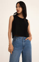 Load image into Gallery viewer, Sloan Jersey Muscle Tank - True Black

