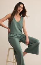 Load image into Gallery viewer, Sloan Jersey Jersey V-neck Top - Hunter Green

