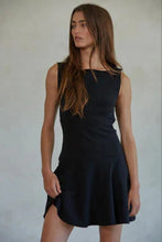 Load image into Gallery viewer, Slow Dancing Mini Dress - Black (Style L7708)
