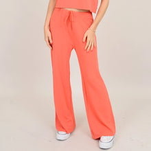 Load image into Gallery viewer, Popola Slub Terry Pant Set - Radiant Red
