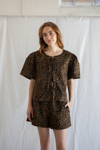 Load image into Gallery viewer, Sophie Top - Leopard Print
