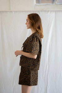 Sophie Top - Leopard Print