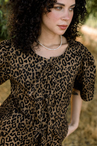 Sophie Top - Leopard Print