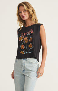 Spritz La Mer Tank - Black Sand