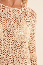 Load image into Gallery viewer, Sunseeker Crochet Top - Ivory (Style #LAB167EE)
