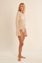 Load image into Gallery viewer, Sunseeker Crochet Top - Ivory (Style #LAB167EE)
