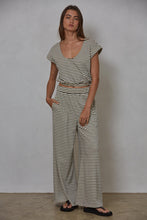 Load image into Gallery viewer, Swen Striped Pants - Cream / Black (Style #L8447)
