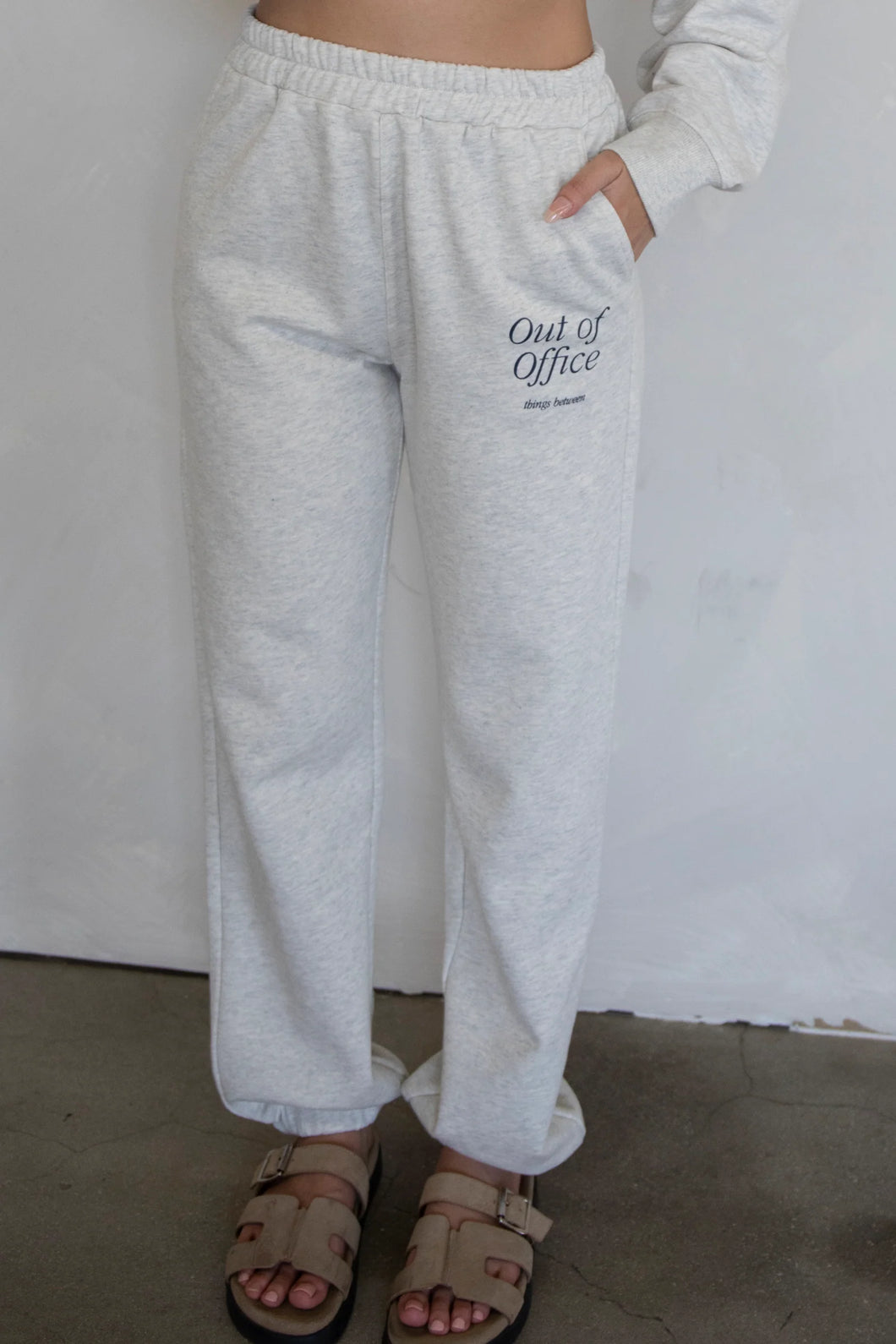 Out of the Office Jogger - Charcoal or Heather Oat