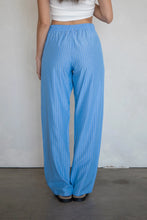 Load image into Gallery viewer, Lexie Boxer Lounge Pants - Blue Stripe
