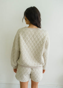 Ashton Quilted Pullover