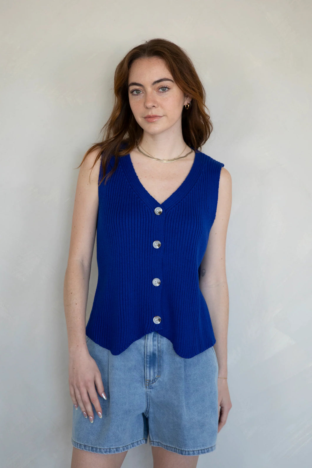 Vinny Vest - Royal Blue