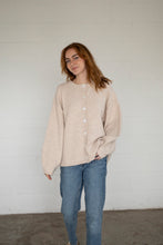 Load image into Gallery viewer, Juniper Cardigan - Oatmeal - Butter
