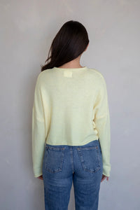 Piper Cardigan - Grey/White or Ivory/Black or Butter