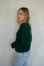 Load image into Gallery viewer, Alyssa Cardigan - Forest Green (TBW285)

