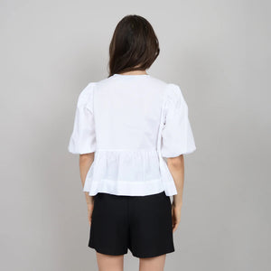 Tally Blouse - White (style: 56W267S)