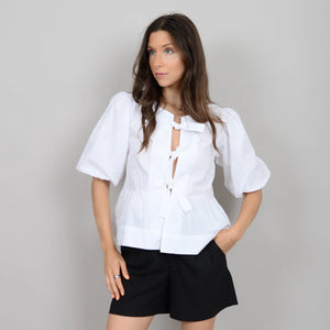 Tally Blouse - White (style: 56W267S)