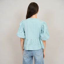 Load image into Gallery viewer, Tally Blouse - Garden or White (style# 56W267S)
