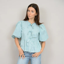 Load image into Gallery viewer, Tally Blouse - Garden or White (style# 56W267S)
