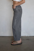 Load image into Gallery viewer, Jennie Jeans - Blk / White Stripe
