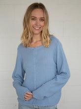 Load image into Gallery viewer, Tatum Cardigan - Butter - Powder Blue
